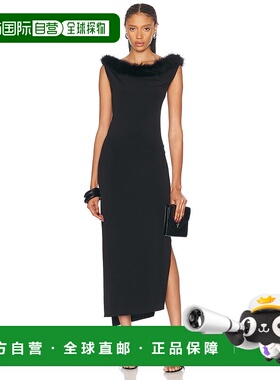 1h可退 香港直邮Coperni 女士 Boa 针织中长连衣裙 COPR136F5022