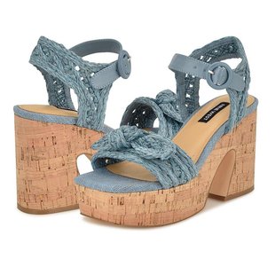 West 透气女鞋 玖熙女士时装 浅口方头休闲时尚 单鞋 美国直邮Nine