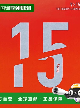 日本直邮VICTAS 胶皮V 15 粘性红色