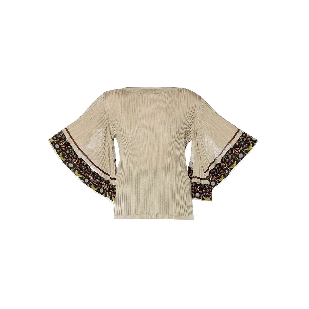 CHLOÉ 女士衬衫 C18AMP045206B0 AW2018 花色 花卉图案罩衫