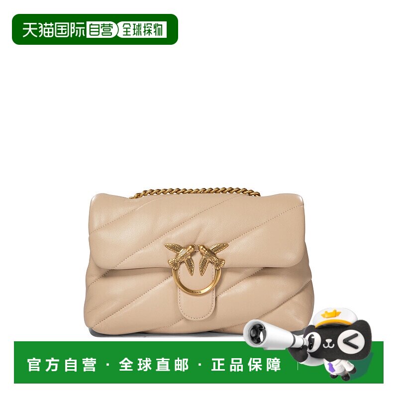 香港直邮PINKO 女士单肩包 100038A0F2C50Q AW2025 浅棕色 Should