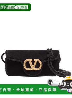 香港直邮VALENTINO 女士单肩包 WB0R92GNLEDM AW2025 黑色 翻盖手