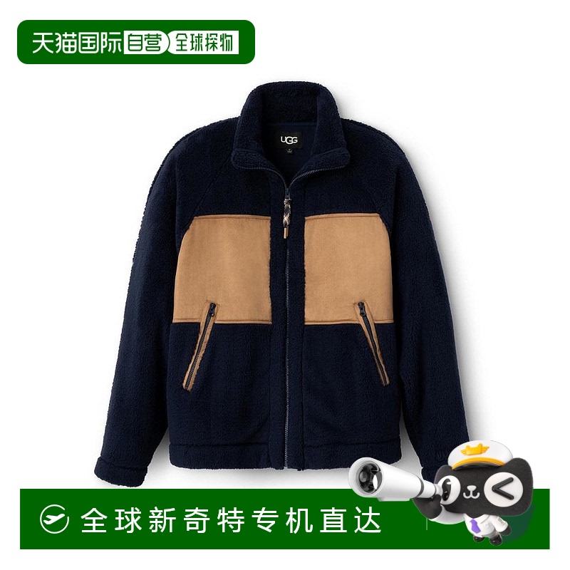 【美国直邮】ugg 男士 夹克衫毛绒拉链