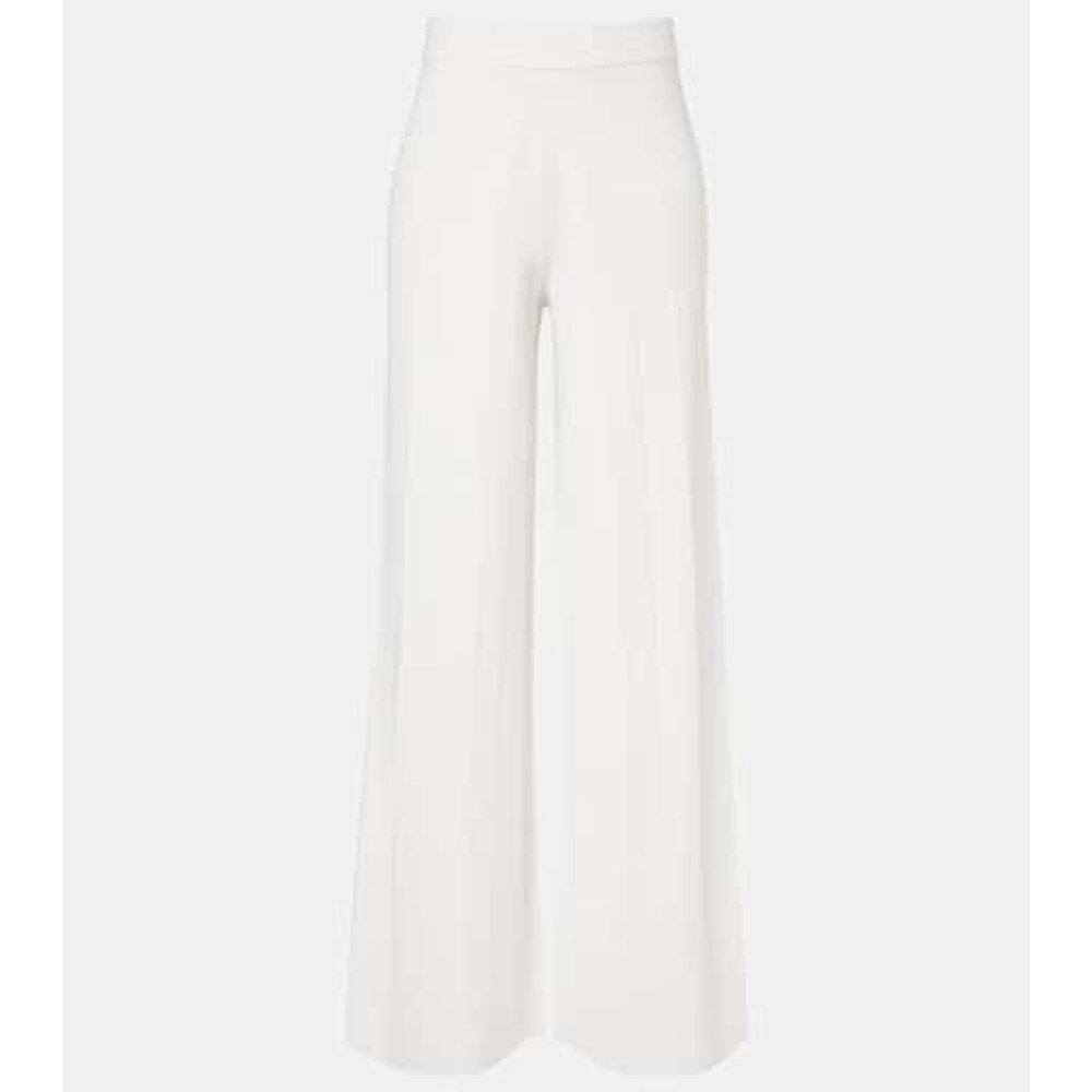 潮奢 MaxMara 麦斯玛拉 女士 Lama crêpe 阔腿裤