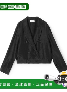 日本直邮DES PRES 丝绸洗水 双排扣夹克 休闲外套开衫