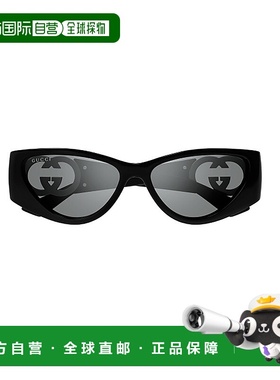 1h可退 香港直邮GUCCI 男士太阳镜 GG1824S004 SS2025 黑色 Sungl