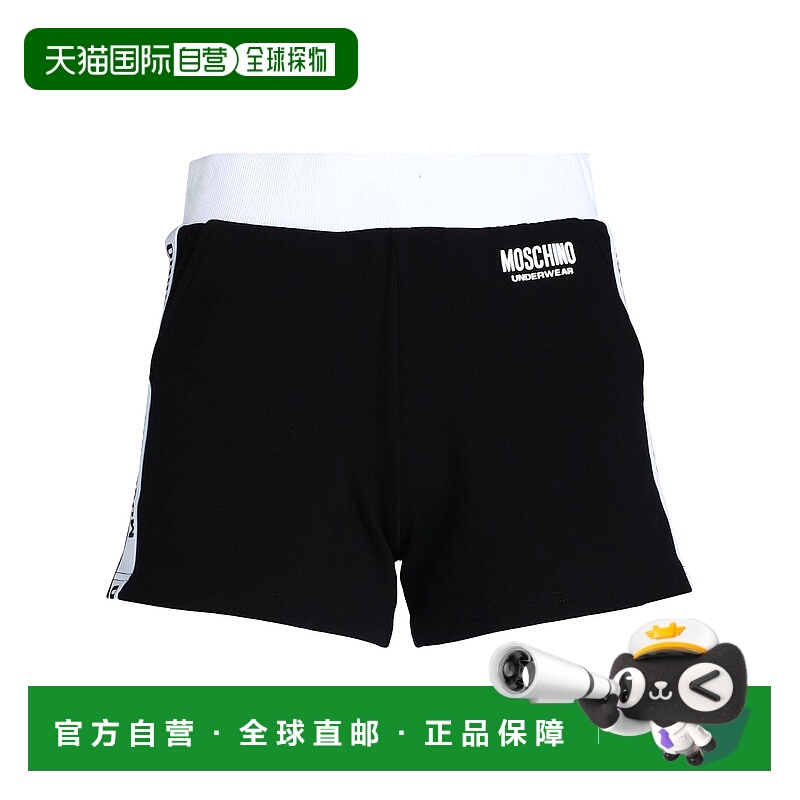 香港直邮Moschino 莫斯奇诺 女士 睡衣 black黑色 舒适时尚