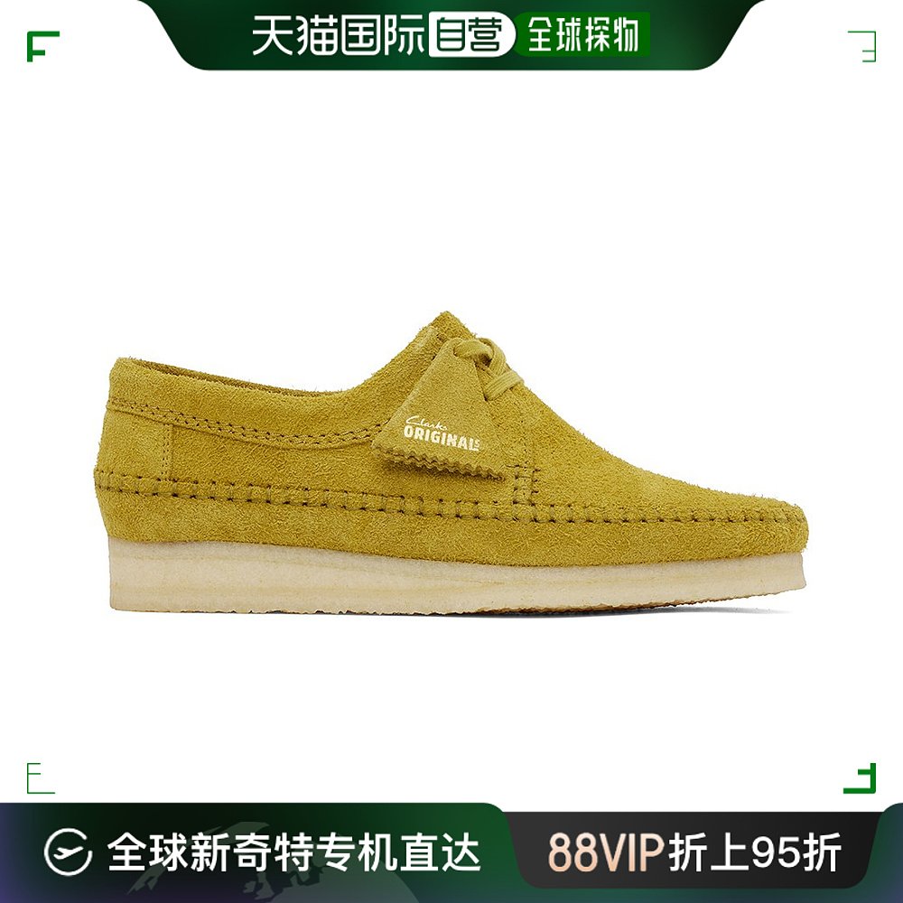 香港直邮潮奢 Clarks Originals男士棕色 Weaver德比鞋 261765