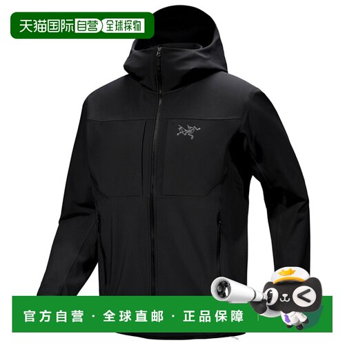 欧洲直邮Arc'teryx 男士户外软壳衣 0032900BLACK【付后1h可退】