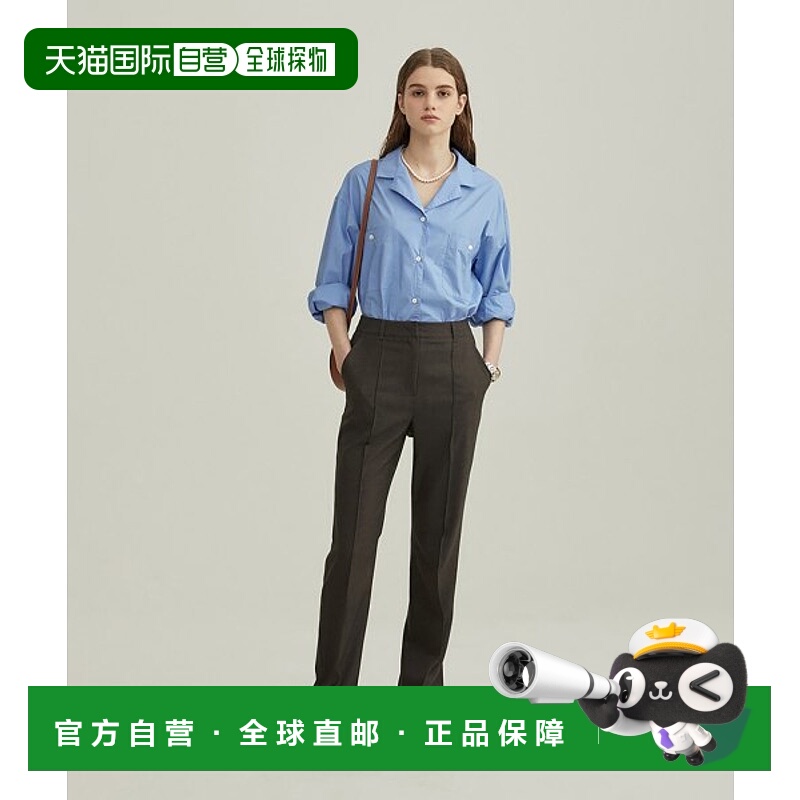 韩国直邮Dunst2023秋冬新品中性风经典女款休闲裤UDPA2A201G3羊毛