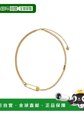 香港直邮Versace Safety Pin项链 10202561A00620范思哲