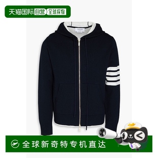 香港直邮Thom 汤姆 1h可退 Browne 条纹提花针织棉混纺 布朗 男士