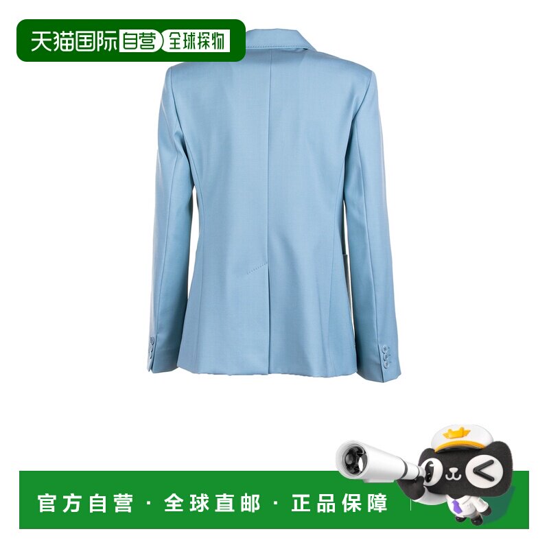 1h可退 香港直邮Weekend Max Mara 女士 双排扣弹力羊毛帆布西装