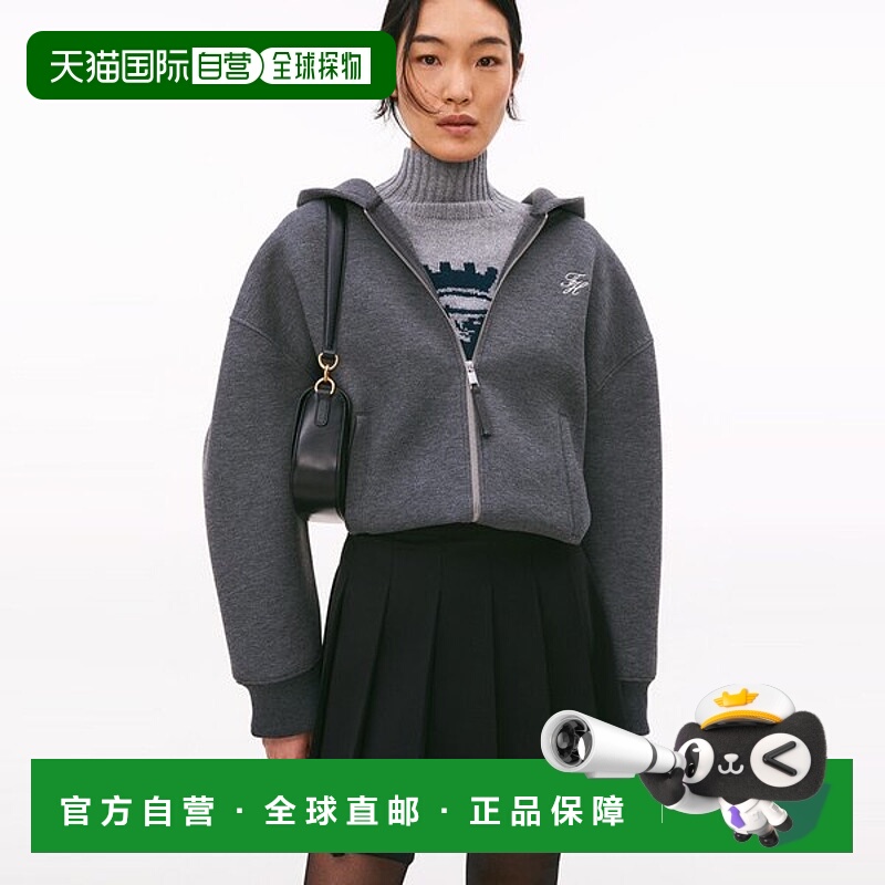 韩国直邮TOMMY HILFIGER 羊毛混纺图案圆领毛衣 T22F7KTO061WT1P0