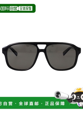 1h可退 香港直邮GUCCI 男士太阳镜 GG1856S005 CO 黑色 Sunglasse