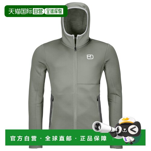 香港直邮ORTOVOX 男士抓绒衣 0053615GREENSAGE CO 支付后1h可退
