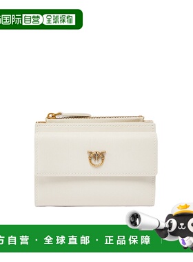香港直邮PINKO 女士钱包 103612A0F1Z14Q AW2024 白色 紧凑型小钱