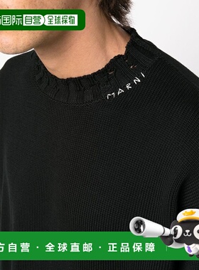 香港直邮MARNI 男士针织衫 GCMG0210A0UFC65200N99 CO 黑色 长袖