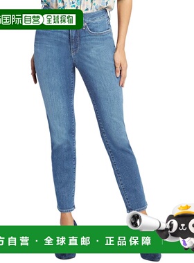 自营NYDJ Petite Sheri Stargazer Slim Ankle Jean - blue 美国