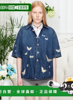 1h可退 香港直邮潮奢 Our Legacy 女士 蓝色 Beyond 牛仔衬衫 M22