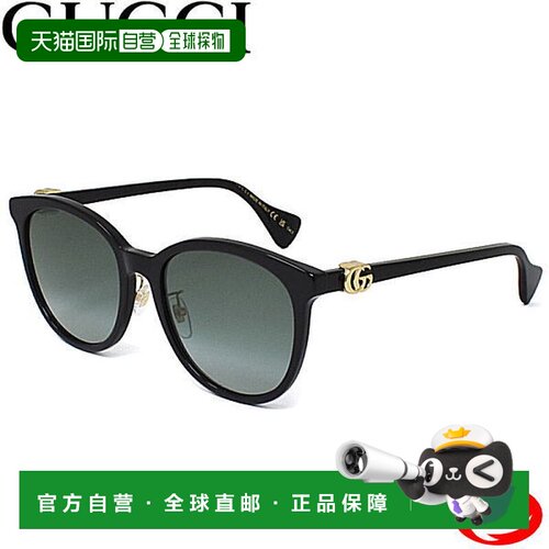 日本直邮GUCCI GG1180SK-001 太阳镜 亚洲版型 男女通用
