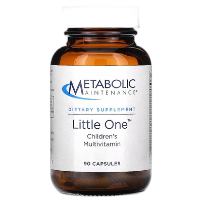 香港直邮Metabolic Maintenance,小家伙,儿童多维胶囊, 100粒补充