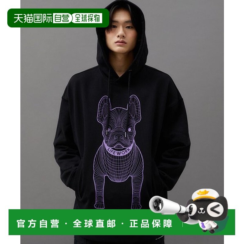 韩国直邮LIFEWORK 女士女士卫衣/绒衫LW235HD990新款帽衫连帽衫