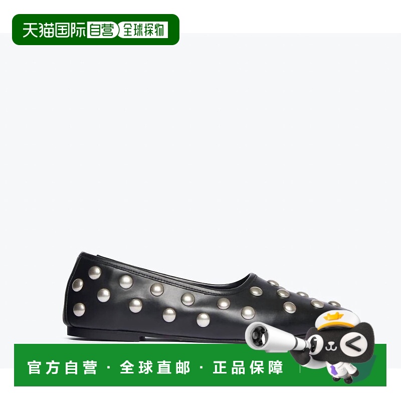 自营 freda salvadorWomen's Jessie Ballet Flat Shoes In Black