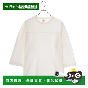 日本直邮Toyo Enterprises GOLD：美国棉足球 T 恤 做旧 破损加工