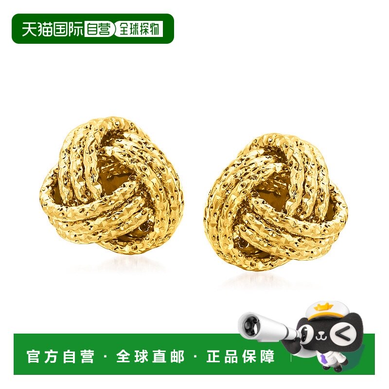 ��ɫ One Size ��Ӫ Ross-Simons ����� 14kt �ƽ������������� - ��ɫ ����