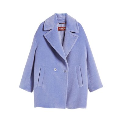 Max Mara 羊驼毛羊毛双排扣大衣 6086023906