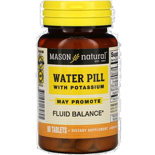 香港直发MASON NATURAL含钾去水片剂有助于帮助体液平衡90片