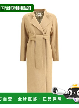 1h可退 香港直邮KHAITE 女士 Deena 大衣 7142547 brown棕色 舒适