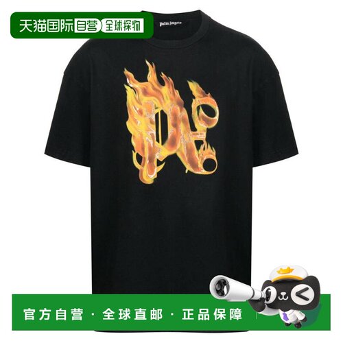 1h可退 香港直邮PALM ANGELS 男士T恤 PMAA072R24JER0011076 SS20