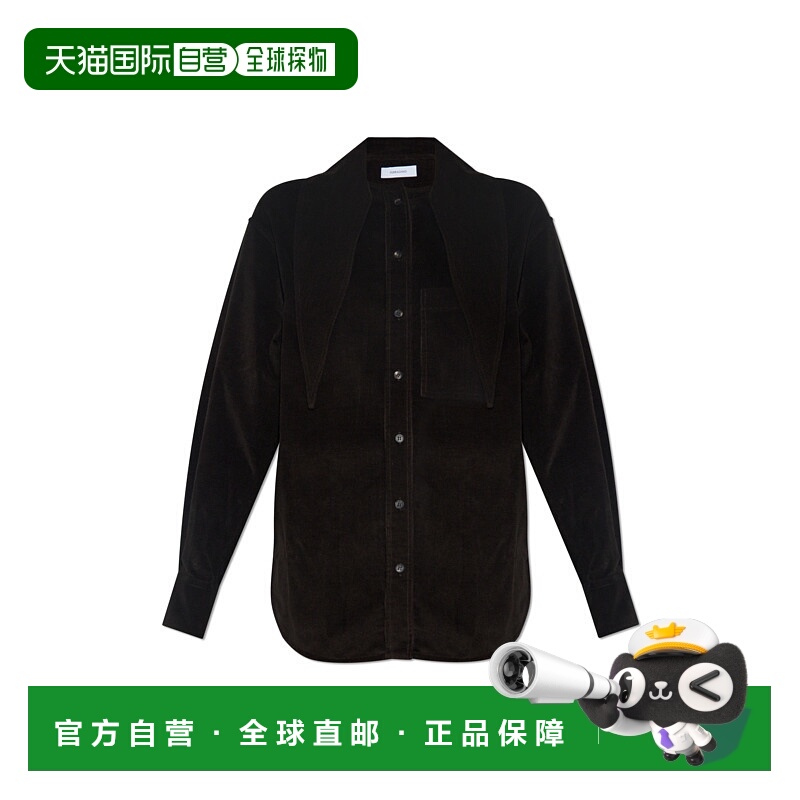 香港直邮FERRAGAMO/菲拉格慕女士衬衫13G924C785192DARKEXPRESSO