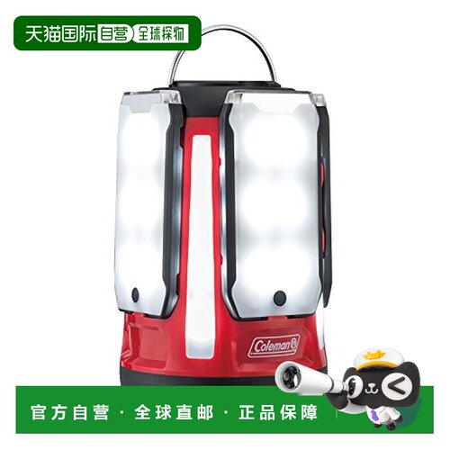 【日本直邮】Coleman科勒曼 提灯 LED 干电池式 800lm 红色