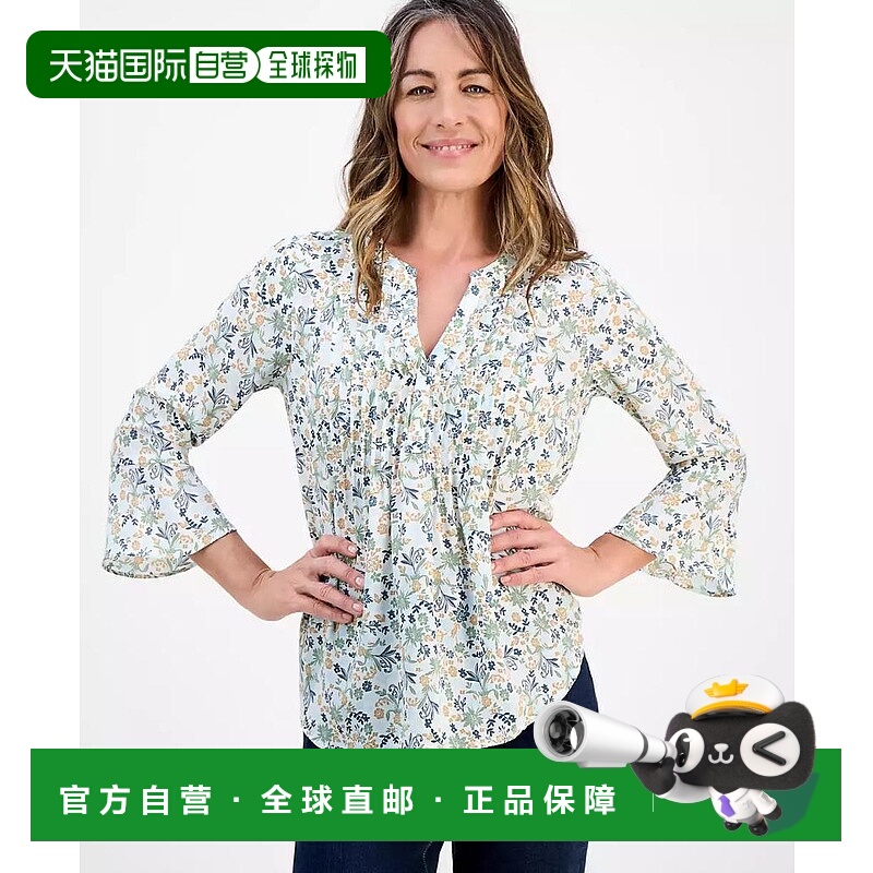 1h可退 【美国直邮】style & co 女士 衬衫