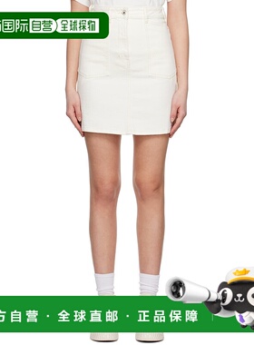 1h可退 香港直邮潮奢 kenzo 高田贤三 女士 白色 Paris Patch 牛