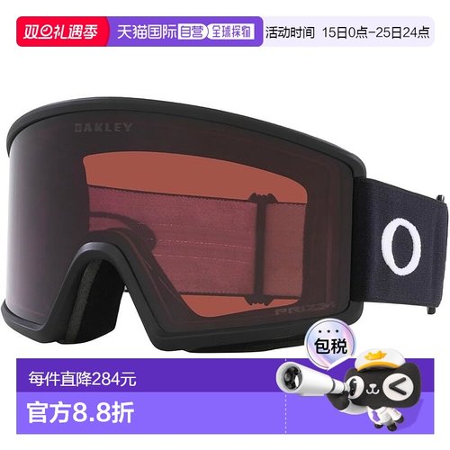 【日本直邮】OAKLEY欧克利 护目镜TARGETLINE L 哑黑/深灰0OO7120