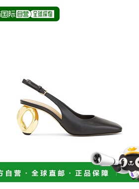 香港直邮J.W. Anderson 女士 锁链鞋跟抽跟浅口鞋 ANW43022A20020