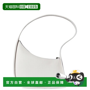 1小时内可退 香港直邮潮奢 The Row 女士 皮革半月形包包 W1249L5