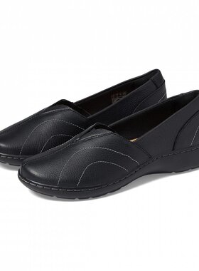 Clarks Cora Meyow 黑色皮革