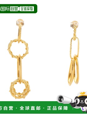 香港直邮Dsquared2 二次方 女士 环链耳环配饰 ERW013437200001