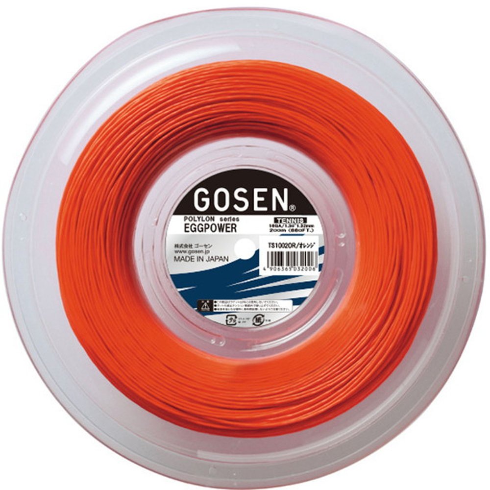 日本直邮GOSEN Egg Power 16 橙色网球肠 TS1002OR