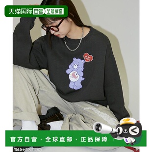 1h可退 日本直邮PUBLUX 女装 CareBears联名 宽松圆领卫衣 322222