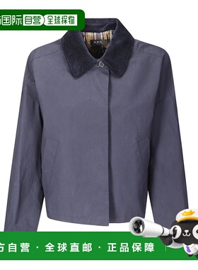 香港直邮A.P.C. 女士夹克 COHILF02990IAK SS2025 蓝色 Giacca Be