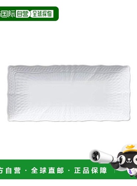 【日本直邮】Noritake则武 餐盘(长方形碟) 27cm 高级白 T94800/1