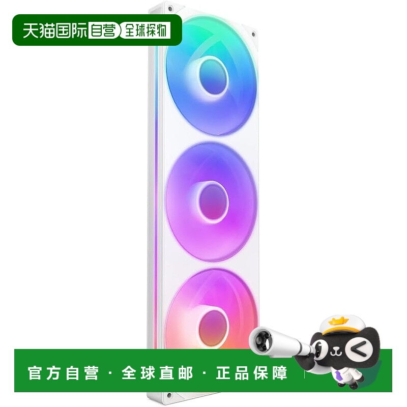 【日本直邮】Nzxt恩杰 机箱风扇 白色 RF-U36HF-W1 FN2267