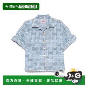 SS2025 香港直邮KENZO FF52DC2496J4DB 蓝色 女士衬衫