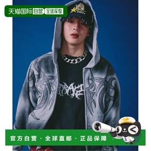 1h可退 日本直邮GALFY 男女同款 部落风连帽外套 161043